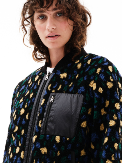 EMERSON WOMEN’S DOUBLE FACE SHERPA JACKET