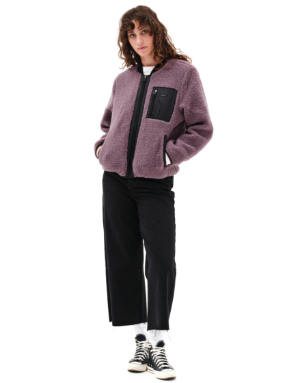 EMERSON WOMEN’S DOUBLE FACE SHERPA JACKET