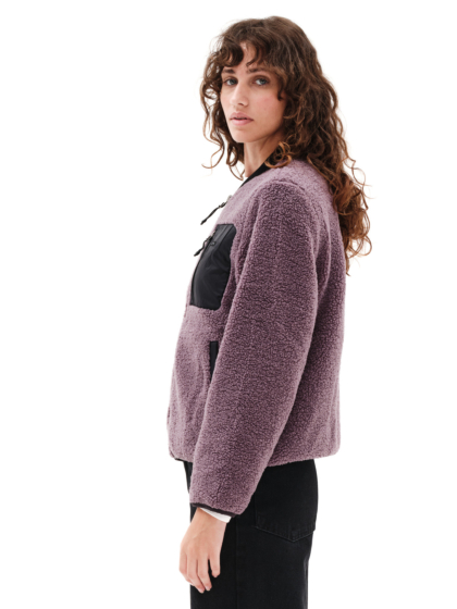 EMERSON WOMEN’S DOUBLE FACE SHERPA JACKET