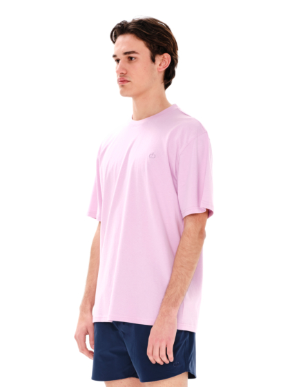 EMERSON ΑΝΔΡΙΚΟ ΜΟΝΟΧΡΩΜΟ ΚΟΝΤΟΜΑΝΙΚΟ T-SHIRT