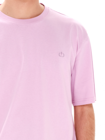 EMERSON ΑΝΔΡΙΚΟ ΜΟΝΟΧΡΩΜΟ ΚΟΝΤΟΜΑΝΙΚΟ T-SHIRT
