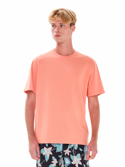 EMERSON ΜΟΝΟΧΡΩΜΟ ΑΝΔΡΙΚΟ ΚΟΝΤΟΜΑΝΙΚΟ T-SHIRT