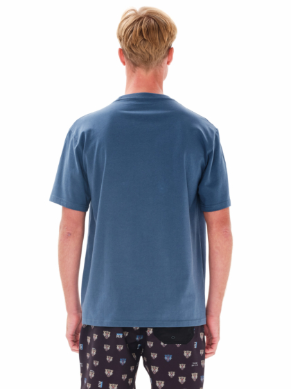 EMERSON ΑΝΔΡΙΚΟ ΜΟΝΟΧΡΩΜΟ ΚΟΝΤΟΜΑΝΙΚΟ T-SHIRT