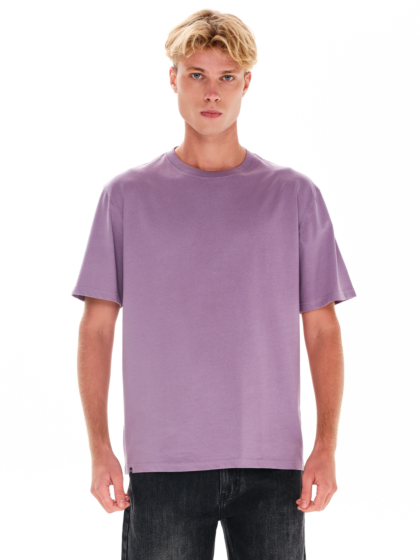 EMERSON ΑΝΔΡΙΚΟ ΜΟΝΟΧΡΩΜΟ ΚΟΝΤΟΜΑΝΙΚΟ T-SHIRT