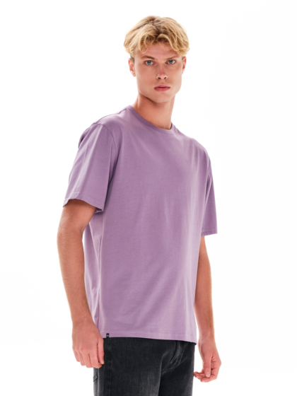 EMERSON ΑΝΔΡΙΚΟ ΜΟΝΟΧΡΩΜΟ ΚΟΝΤΟΜΑΝΙΚΟ T-SHIRT