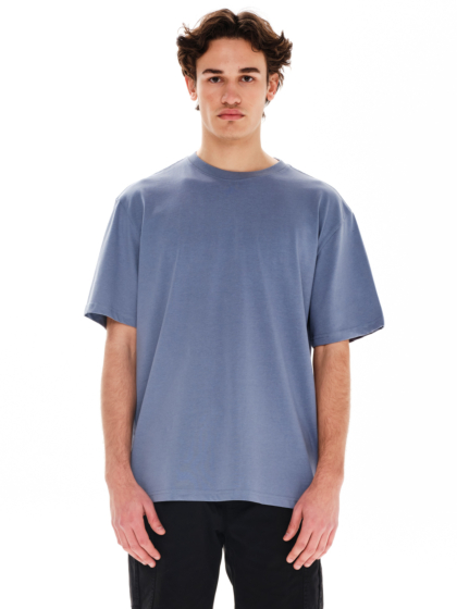 EMERSON ΑΝΔΡΙΚΟ ΜΟΝΟΧΡΩΜΟ ΚΟΝΤΟΜΑΝΙΚΟ T-SHIRT