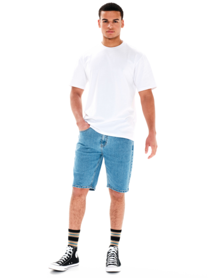 EMERSON ΑΝΔΡΙΚΟ ΜΟΝΟΧΡΩΜΟ ΚΟΝΤΟΜΑΝΙΚΟ T-SHIRT