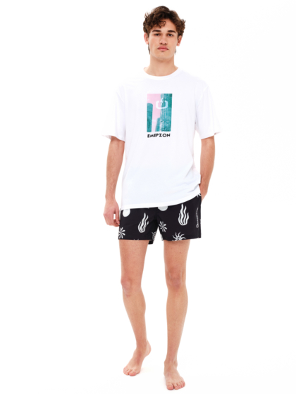 EMERSON ΑΝΔΡΙΚΟ ΚΟΝΤΟΜΑΝΙΚΟ T-SHIRT