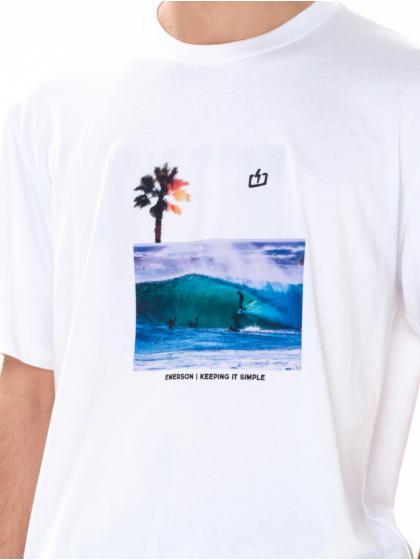 EMERSON KEEPING IT SIMPLE ΑΝΔΡΙΚΟ ΚΟΝΤΟΜΑΝΙΚΟ T-SHIRT