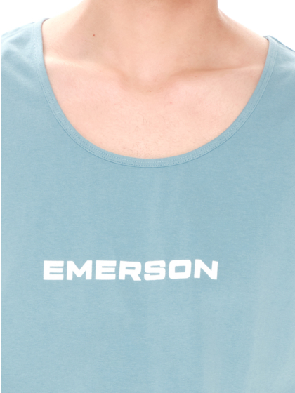 EMERSON ΑΝΔΡΙΚΗ ΑΜΑΝΙΚΗ ΜΠΛΟΥΖΑ ΜΕ ΛΟΓΟΤΥΠΟ