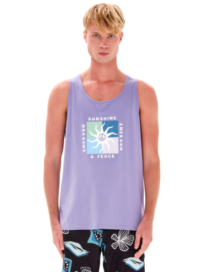 EMERSON SUNSHINE AND PEACE MEN’S TANK