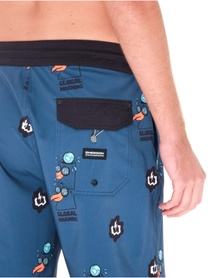 EMERSON ΑΝΔΡΙΚΟ ΑΝΑΚΥΚΛΩΜΕΝΟ BOARDSHORTS 49cm