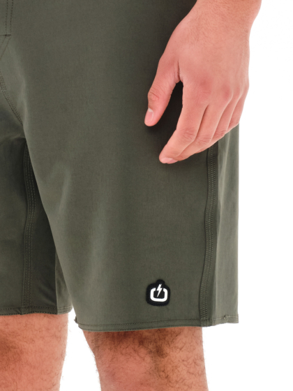 EMERSON ΑΝΔΡΙΚΟ ΜΟΝΟΧΡΩΜΟ BOARDSHORTS 50εκ.