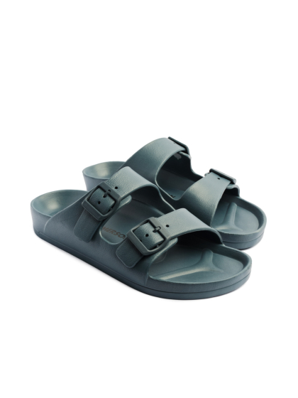 EMERSON MEN’S TWO-STRAP SLIDES