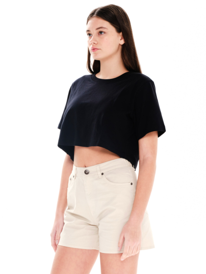 EMERSON SOLID WOMEN’S CROP T-SHIRT