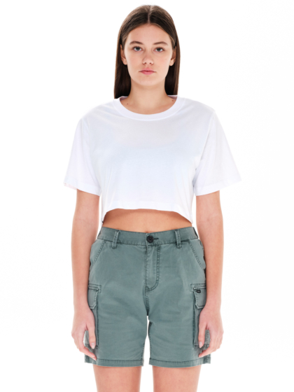 EMERSON SOLID WOMEN’S CROP T-SHIRT