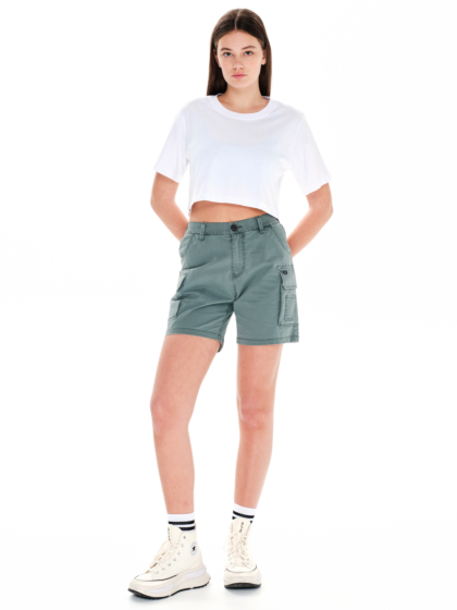 EMERSON SOLID WOMEN’S CROP T-SHIRT