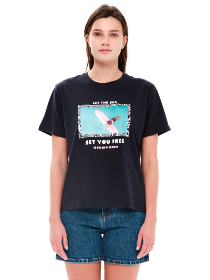 EMERSON WOMEN’S OVERSIZED SHORT SLEEVE T-SHIRT