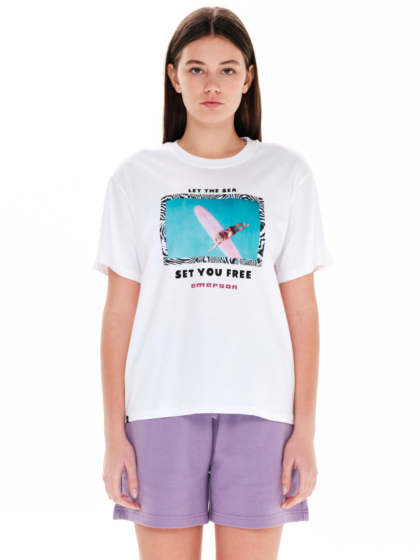 EMERSON WOMEN’S OVERSIZED SHORT SLEEVE T-SHIRT