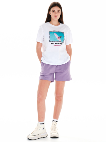 EMERSON WOMEN’S OVERSIZED SHORT SLEEVE T-SHIRT