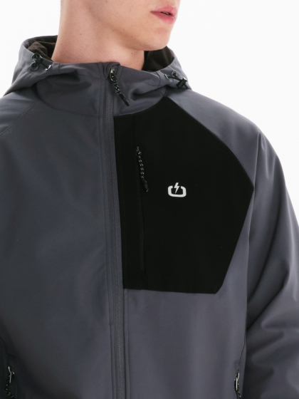 EMERSON MEN’S HOODED BOMBER JACKET