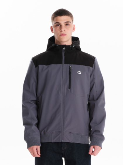 EMERSON MEN’S HOODED BOMBER JACKET