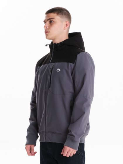 EMERSON MEN’S HOODED BOMBER JACKET
