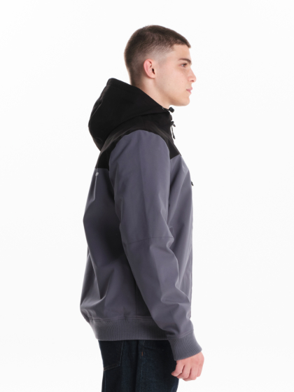 EMERSON MEN’S HOODED BOMBER JACKET