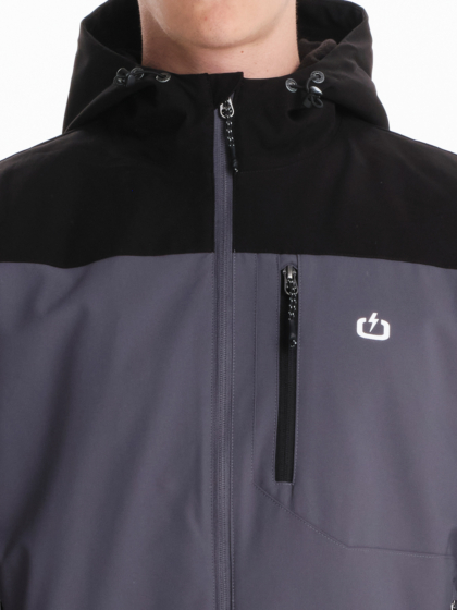 EMERSON MEN’S HOODED BOMBER JACKET