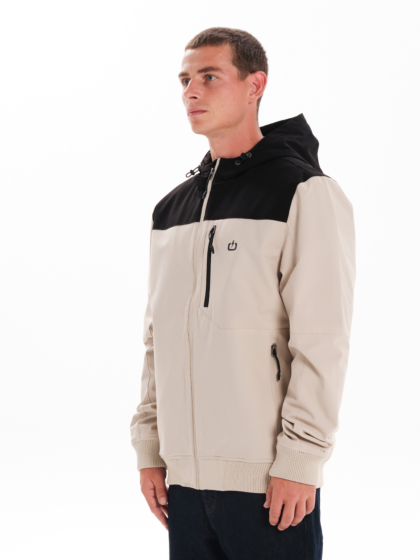 EMERSON MEN’S HOODED BOMBER JACKET