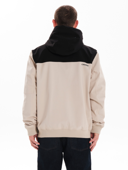 EMERSON MEN’S HOODED BOMBER JACKET