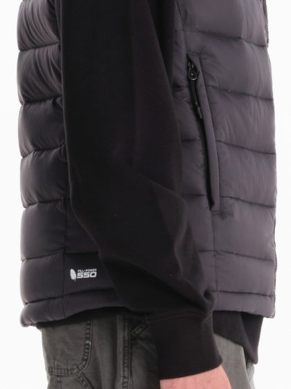 EMERSON MEN’S HOODED DOWN PUFFER VEST JACKET