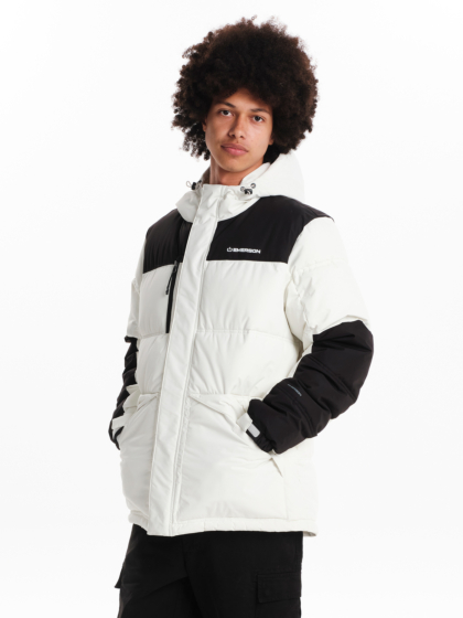 EMERSON MEN’S HOODED PUFFER JACKET