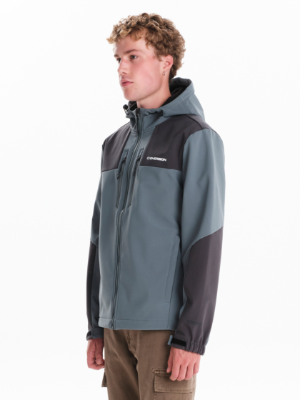 EMERSON MEN’S HOODED BONDED JACKET