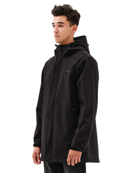 EMERSON MEN’S HOODED BONDED PARKA JACKET