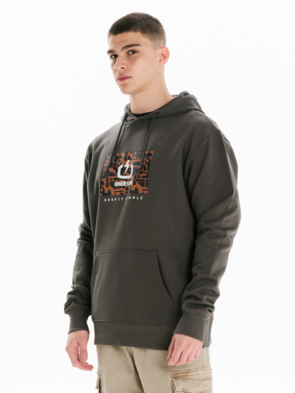 EMERSON MEN’S LOGO PULLOVER HOODIE