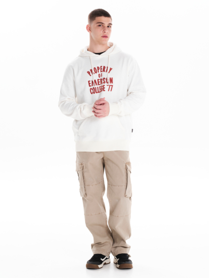EMERSON MEN’S LOGO PULLOVER HOODIE