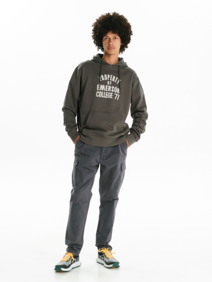 EMERSON MEN’S LOGO PULLOVER HOODIE
