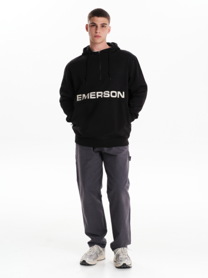 EMERSON MEN’S OVERSIZED HALF ZIP HOODIE