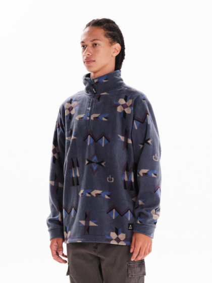 EMERSON ΑΝΔΡΙΚΟ FLEECE ΜΕ ΑΝΟΙΓΜΑ ΦΕΡΜΟΥΑΡ ΜΕΧΡΙ ΤΟ ΣΤΗΘΟΣ