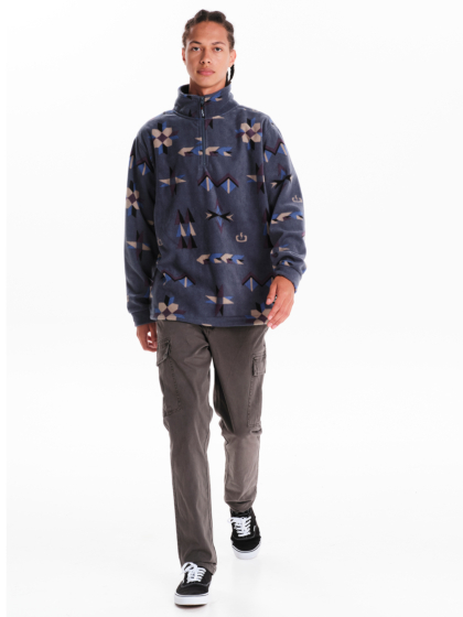 EMERSON ΑΝΔΡΙΚΟ FLEECE ΜΕ ΑΝΟΙΓΜΑ ΦΕΡΜΟΥΑΡ ΜΕΧΡΙ ΤΟ ΣΤΗΘΟΣ