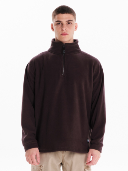 EMERSON ΑΝΔΡΙΚΟ FLEECE ΜΕ ΑΝΟΙΓΜΑ ΦΕΡΜΟΥΑΡ ΜΕΧΡΙ ΤΟ ΣΤΗΘΟΣ