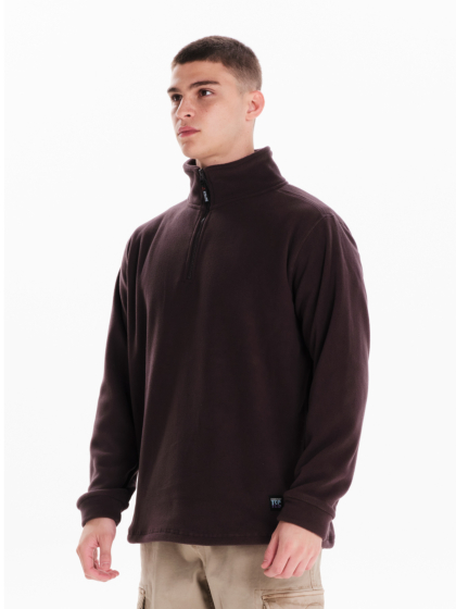 EMERSON ΑΝΔΡΙΚΟ FLEECE ΜΕ ΑΝΟΙΓΜΑ ΦΕΡΜΟΥΑΡ ΜΕΧΡΙ ΤΟ ΣΤΗΘΟΣ