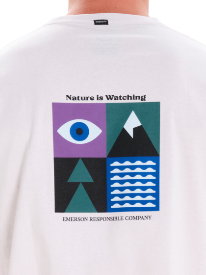 EMERSON ΑΝΔΡΙΚΗ ΜΑΚΡΥΜΑΝΙΚΗ ΜΠΛΟΥΖΑ “NATURE IS WATCHING”