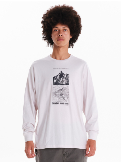EMERSON MEN’S LONG SLEEVE TEE WITH PHOTO PRINT