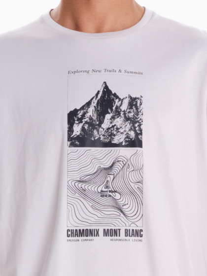 EMERSON MEN’S LONG SLEEVE TEE WITH PHOTO PRINT