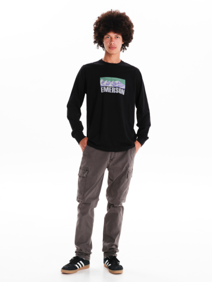 EMERSON MEN’S “EMERSON”LONG SLEEVE TEE