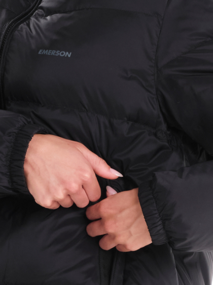EMERSON WOMEN’S HOODED DOWN PUFFER JACKET