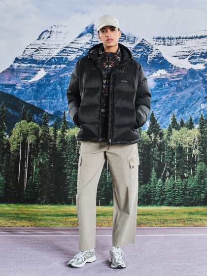EMERSON WOMEN’S HOODED DOWN PUFFER JACKET