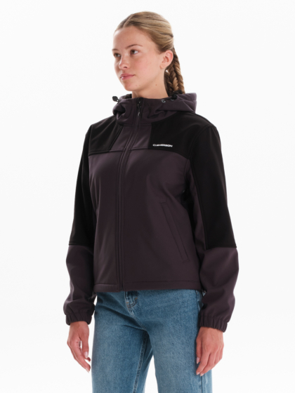 EMERSON WOMEN’S HOODED BOMBER JACKET